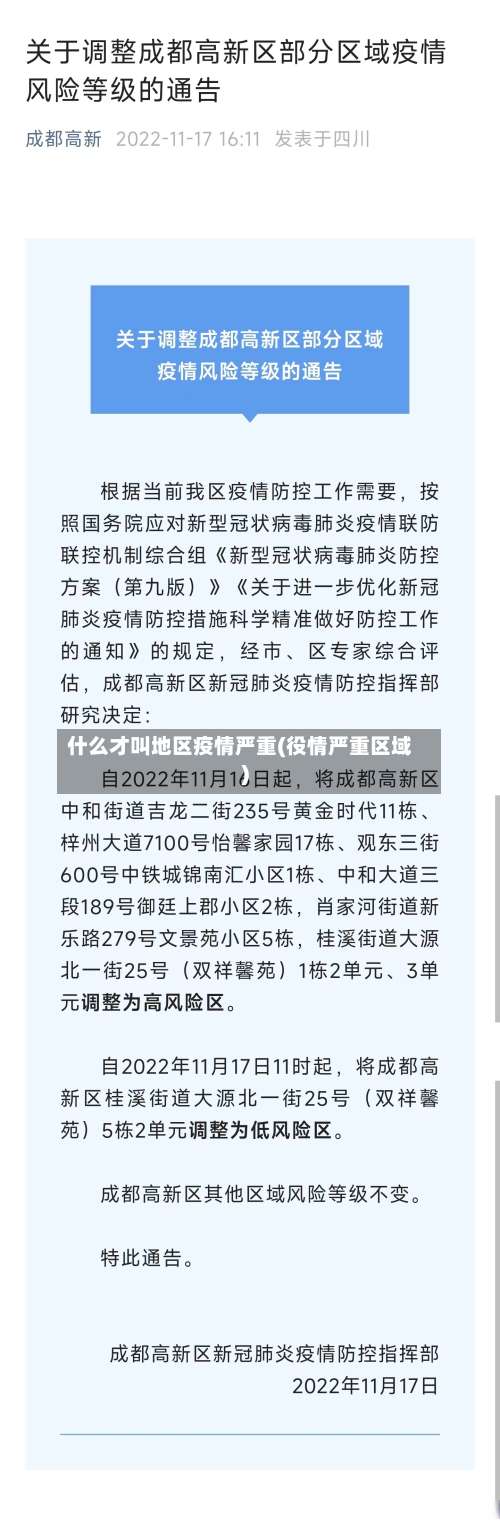 什么才叫地区疫情严重(役情严重区域)-第1张图片