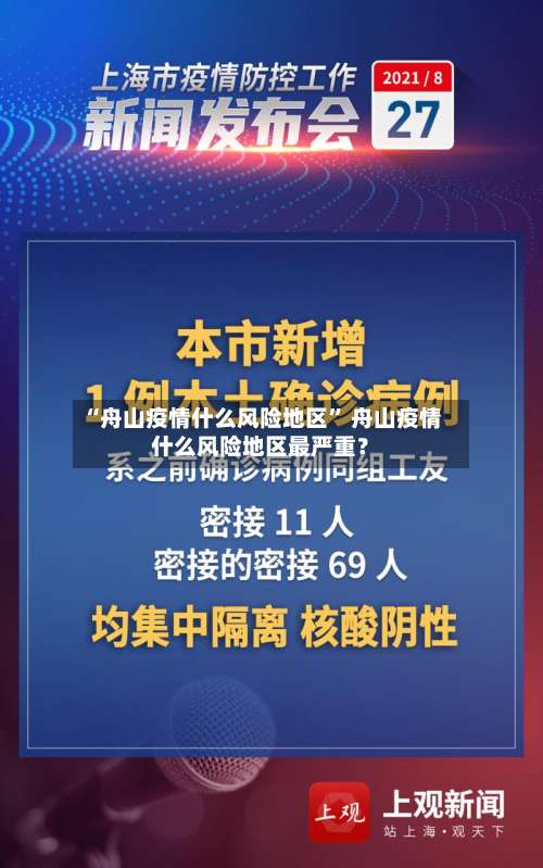 “舟山疫情什么风险地区” 舟山疫情什么风险地区最严重？-第1张图片