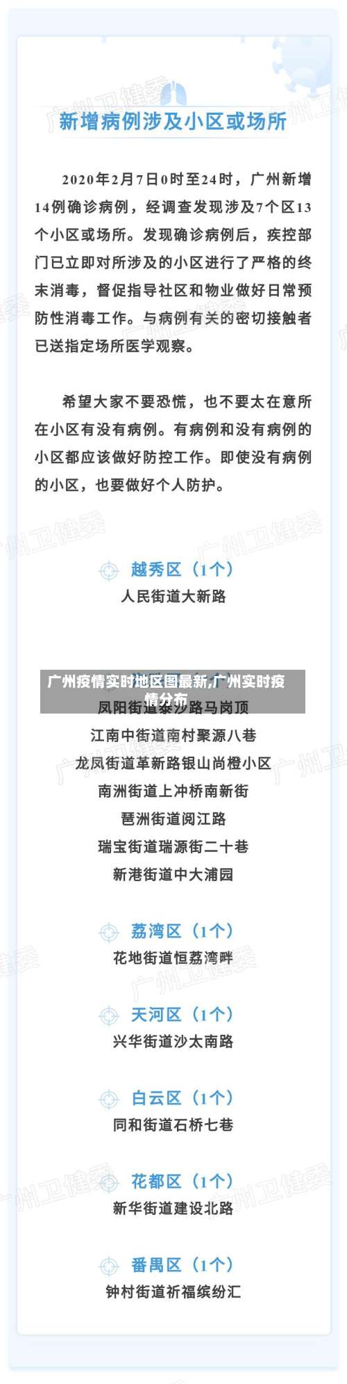 广州疫情实时地区图最新,广州实时疫情分布-第1张图片