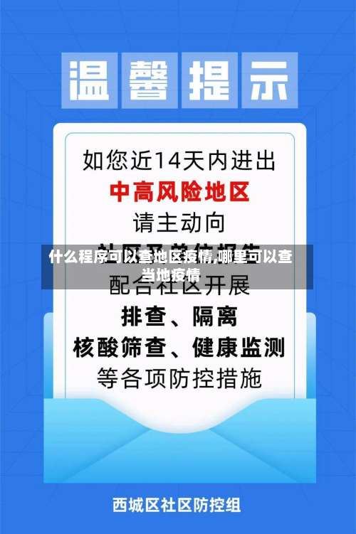 什么程序可以查地区疫情,哪里可以查当地疫情-第3张图片