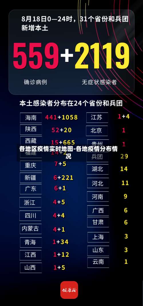 各地区疫情实时地图-各地疫情分布情况-第1张图片